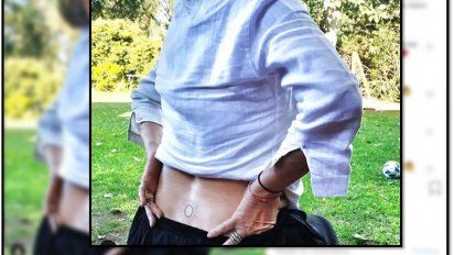 Reconocida actriz, se animó y se hizo un tatuaje: ''A la vejez viruela