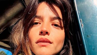 Con una curiosa imagen Calu Rivero mostró cómo lleva su embarazo