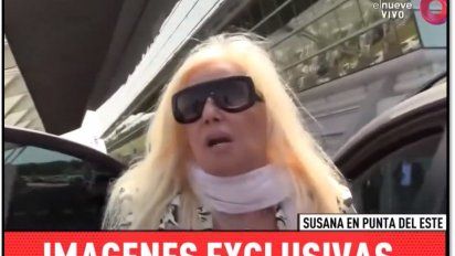 Susana se encontró con el notero que le preguntó por la pobreza y enfureció: 