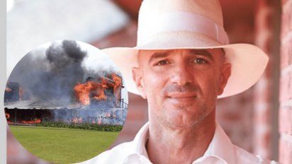 En ruinas: así quedó la casa de Alan Faena en Punta del Este