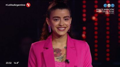 Lali Espósito le pidió matrimonio en vivo a una participante de La Voz