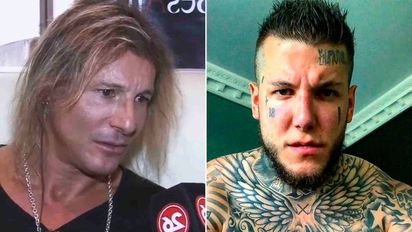 La relación de Alex Caniggia con su padre está rota: 