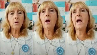 Desopilante video de una maestra que se enoja con el perro