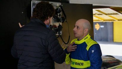 El Dipy debutó como piloto de carreras 