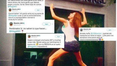 Echaron a Natacha Jaitt de Mega: no la dejaron entrar a la radio