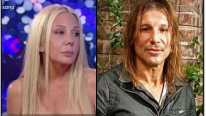 Aburrida, Nannis habló por teléfono en la tele: ''La adicción viene desde la época que estábamos de novios'' 