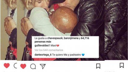 El hijo de Guillermina Valdes y Ortega le escribe a su mamá y a Tinelli: 
