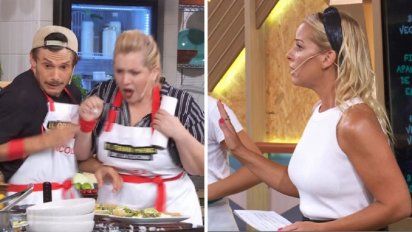 Caos en El Gran Premio de la Cocina: explotó una fuente de vidrio