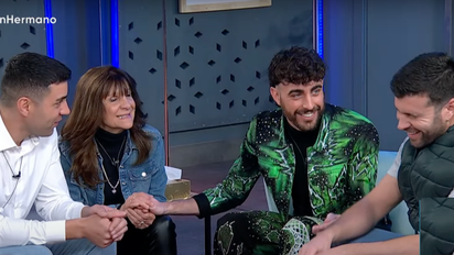 Ulises y Luz recibieron a sus familiares dentro de la casa de 'Gran Hermano'