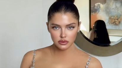 El look de La Reini para la alfombra roja de los Premios Martín Fierro de streaming que dio de qué hablar