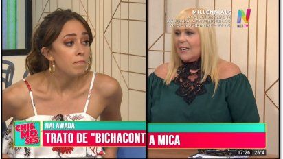 Tensión al aire: Nai Awada y Ubfal discutieron por el apodo de Mica Viciconte y terminó mal