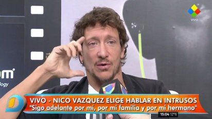 Nicolás Vázquez habló por primera vez en tv de la muerte de su hermano: ¨Yo soy otro¨