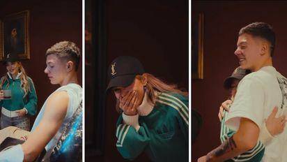 El gesto de Bastián, el hijo mayor de Evangelina Anderson que la hizo emocionar