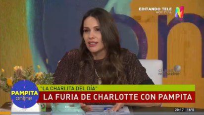 Pampita le respondió a Charlotte Caniggia
