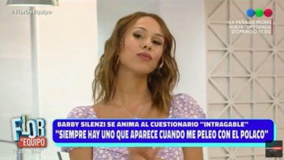 Barby Silenzi recordó su mediática pelea con Silvina Luna por el Polaco