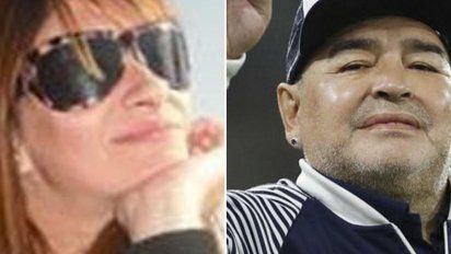 Laura Cibilla la mujer que acompañó a Maradona en Cuba