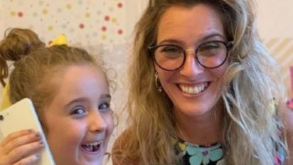 Dani la Chepi se arriesgó a una peligrosa actividad con su hija