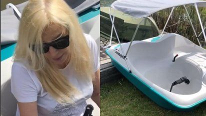 El excéntrico regalo de la hija de Susana por el día de la madre: 