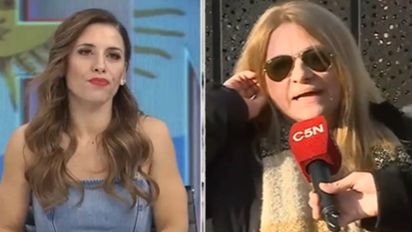 Marcela Feudale le paró el carro en vivo a Mariana Brey: 