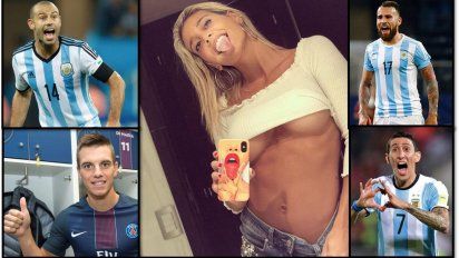 Se avecina el Mundial de fútbol y Sol Pérez hizo su propio equipo: 