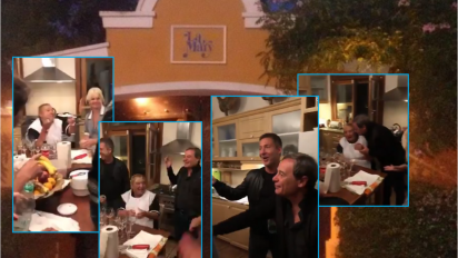 El video del final del cumple de Susana: Suar y Codevilla en un divertido control de alcoholemia casero