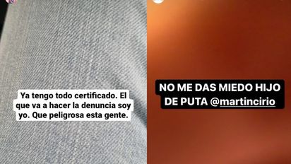 Insólito ataque a Martín Cirio, La Faraona