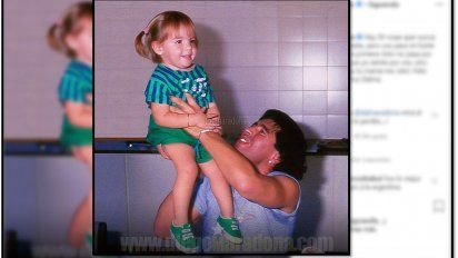 Diego Maradona saludó a Dalma por su cumpleaños, pero le recordó el enfrentamiento con Claudia