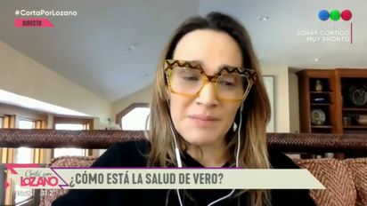 ¡Conmovida! Vero Lozano habló por primera vez en su programa tras su accidente