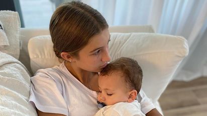 Indiana Cubero fue víctima de una travesura de Luca Cubero