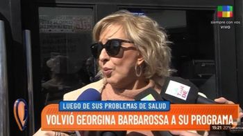 ¿Qué djo Georgina Barbarossa de la supuesta interna en su equipo de 'A la Barbarossa'?