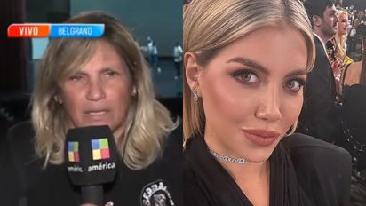 La mamá de L-Gante contó que Wanda Nara le envió un mensaje tras la detención del cantante