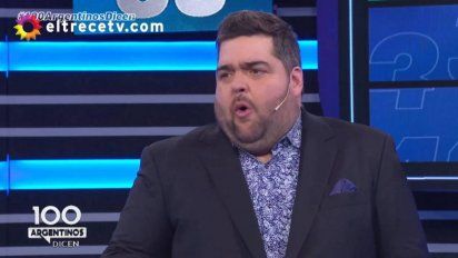 100 Argentinos Dicen: indignación de Darío Barassi por la respuesta de un participante