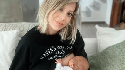 Noelia Marzol angustiada por tener que separase de su hijo para ir a trabajar