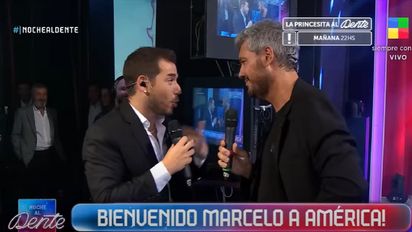 Marcelo Tinelli sorprendió al visitar 