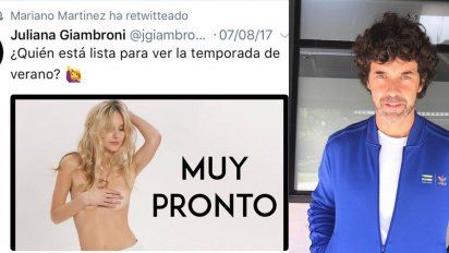 Mariano Martínez le pone like a la madre de sus hijos que está hecha una bomba