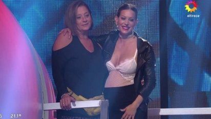 Noelia Marzol llevó a su mamá a Bienvenidos a bordo