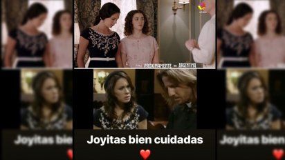 Nancy Dupláa mandó al frente a Pol-ka: mismo vestuario en 