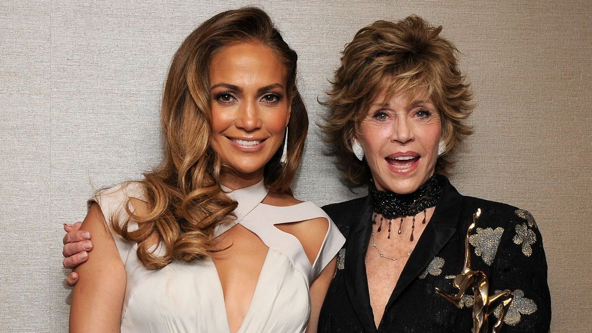 Jane Fonda dice que Jennifer López salvó su carrera en Hollywood