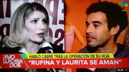 Nicolás Cabré, íntimo: habló de la salud de su hija Rufina y de su noviazgo con Laurita: 