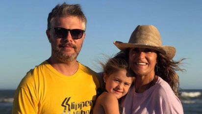 María Fernanda Callejón y Ricky Diotto juntos en un día muy especial