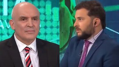 Brancatelli y Espert se cruzaron al aire: 