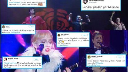 Los Miranda! cantaron (mal) en el final de la serie de Sandro y les llovieron demoledoras críticas en twitter 