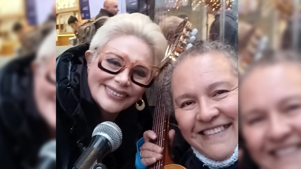 Carmen Barbieri, conmovida por Cecilia Encina: 18 años de música callejera que la emocionaron