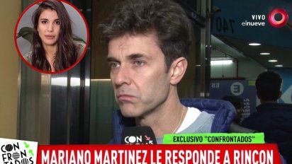 La terminante respuesta de Mariano Martínez a Rincón por el tema de las cachetadas