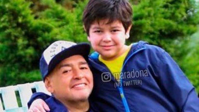 Dieguito Fernando recibirá terapia psicológica tras la muerte de Diego Maradona