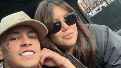 Wanda Nara y L-Gante confirmaron su romance en vivo y a los besos