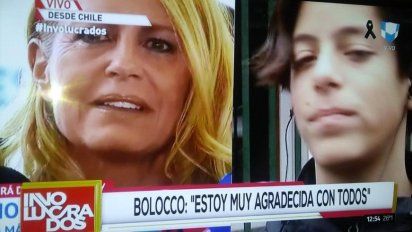 Bolocco habló de la visita de Menem; y lo que le dijo su hijo después de la operación: ''Mamá lo hice, no me morí''