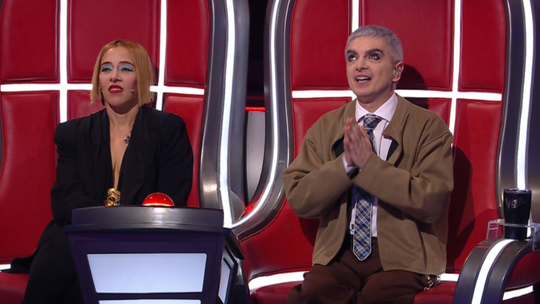 Ale Sergi y Juliana Gattas, Miranda, en La Voz Argentina. 