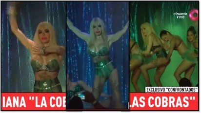 La nueva Cobra: después de Jimena Barón, Adriana Aguirre hace su coreo del tema y se transforma en una víbora abuela