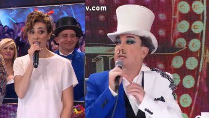 El fuerte cruce entre Aníbal Pachano y Lolo, la jefa de coachs de Shwomatch: 